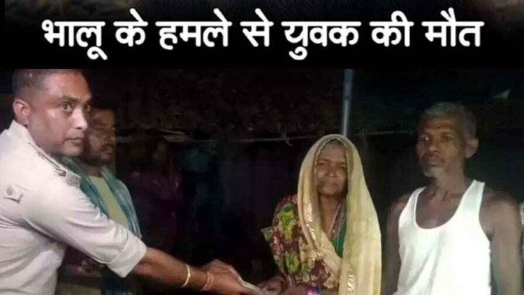 बासिन में बकरी चराते पहुंचा गुफा के पास, जंगली भालू के हमले में युवक की मौत, पसरा मातम, परिजनों को 25 हजार रुपये की मिली मदद