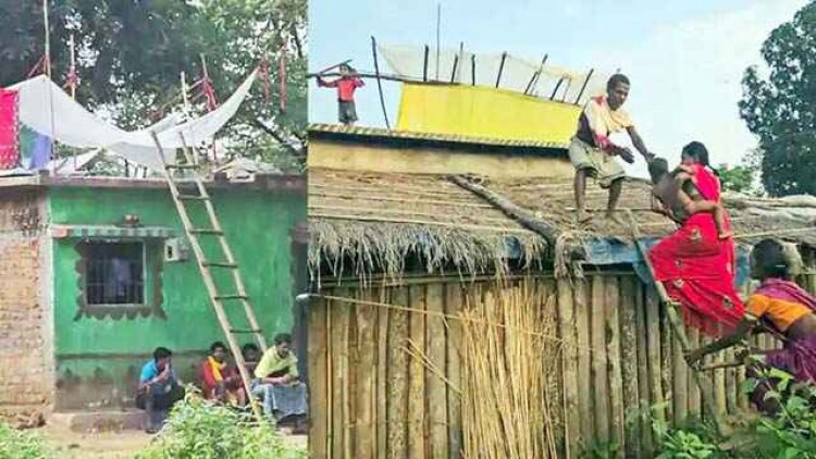 भूखे तेंदुए का फिर वीडियो आया सामने, इस बार कुत्ते पर हमला करता दिखा,  हाथियों के खौफ से गरियाबंद में छतों पर बनाई झोपड़ी, डर के साए में ग्रामीण