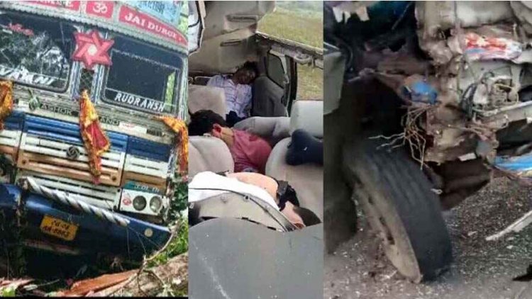 इनोवा-टैंकर की टक्कर से हादसे की भेंट चढ़ी चार जिंदगियां, ट्रक की ठोकर से स्कूटी सवार की मौत, बच्ची की वाहन की चपेट में आने से गई जान