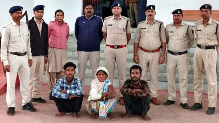 घरेलू विवाद में महिला का कत्ल कर फांसी पर लटकाया शव, पुलिस ने मामले का किया पर्दाफाश, आरोपी पति, सास-ससुर तीनो को किया गिरफ्तार