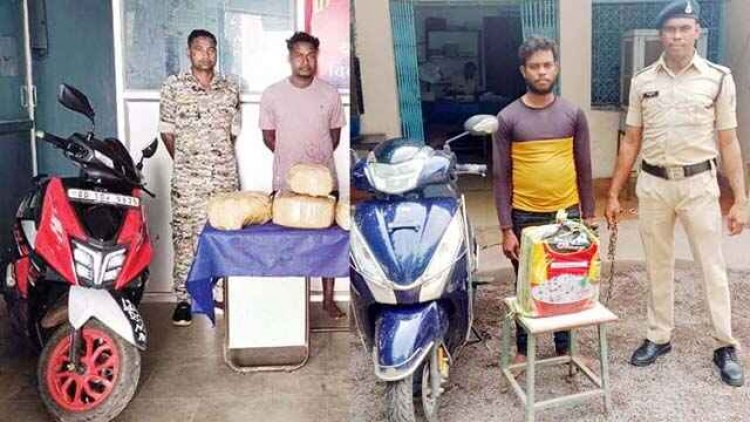 वर्दी की आड़ में गांजा तस्करी कराने वाले जीआरपी के चार आरक्षक गिरफ्तार, 1 अंतरराज्यीय गिरोह के तस्कर समेत कई आरोपी सलाखों के पीछे