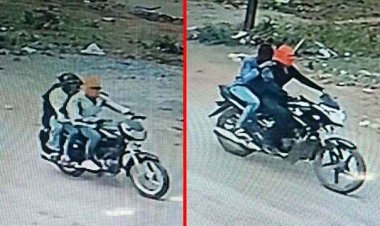 बुलेट सवार व्यापारी पर 6 बदमाशों ने किया चाकू से हमला, CCTV फुटेज आया सामने, बदमाश फरार, कॉलेज के छात्रों पर हथियार से वार कर मोबाइल लूट