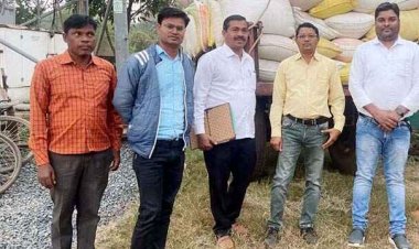 अवैध धान पर लगातार एक्शन, जशपुर, सूरजपुर, महासमुंद, धमतरी और बसना में प्रशासन की छापेमारी जारी, वाहन भी किया गया जप्त