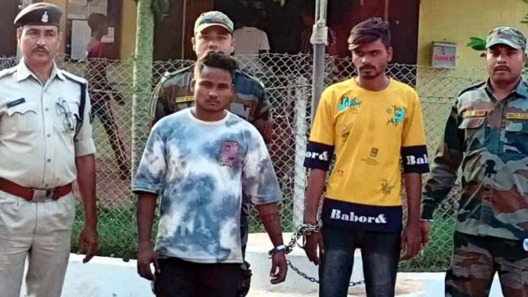 सूने मकान में घर के छत की शीट तोड़कर सवा छह लाख के सोने-चांदी के जेवरात चोरी, जेल से निकलते ही किया जेवर पार, चंद घंटों में दो आरोपी गिरफ्तार