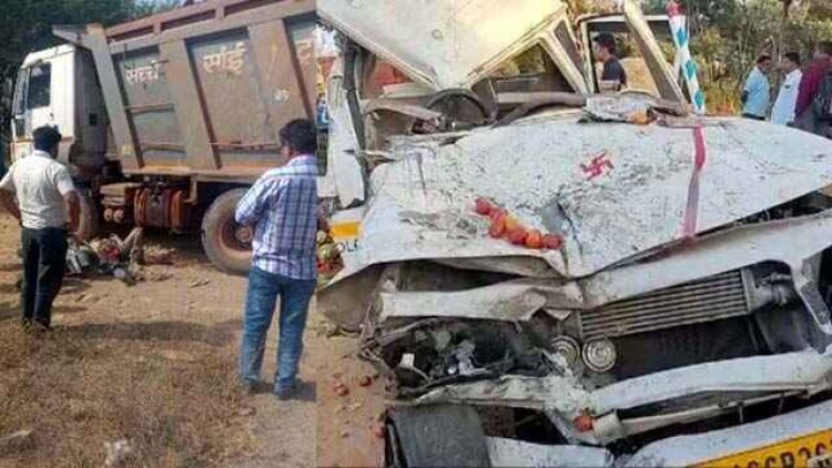 ट्रेलर और सब्जी वाहन में जोरदार भिड़ंत, दो सगे भाइयों की दर्दनाक मौत, वाहन के पहियों में फंसकर 2 युवकों की गई जान, माना में हुआ सड़क हादसा