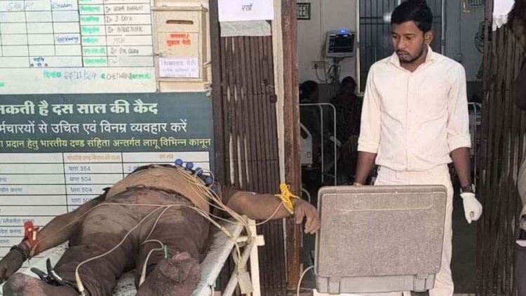 नवदुर्गा प्लांट में हुआ बड़ा हादसा, काम का जायजा लेने के दौरान ऊंचाई से गिरकर ठेकेदार की गई जान, सुरक्षा व्यवस्था को लेकर उठ रहे सवाल