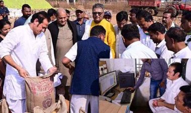 प्रदेश के सभी धान खरीदी केंद्रों में गए बघेल, टीएस, विकास उपाध्याय समेत कांग्रेसी नेता, किसानों ने बताई अपनी परेशानियां