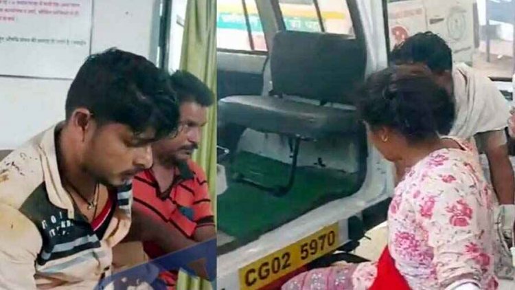 अनियंत्रित होकर पलटी मेटाडोर, साप्ताहिक बाजार जा रहे 10 व्यापारी घायल, मची चीख पुकार, दो की हालत नाजुक, धमतरी रेफर, अस्पताल में इलाज जारी