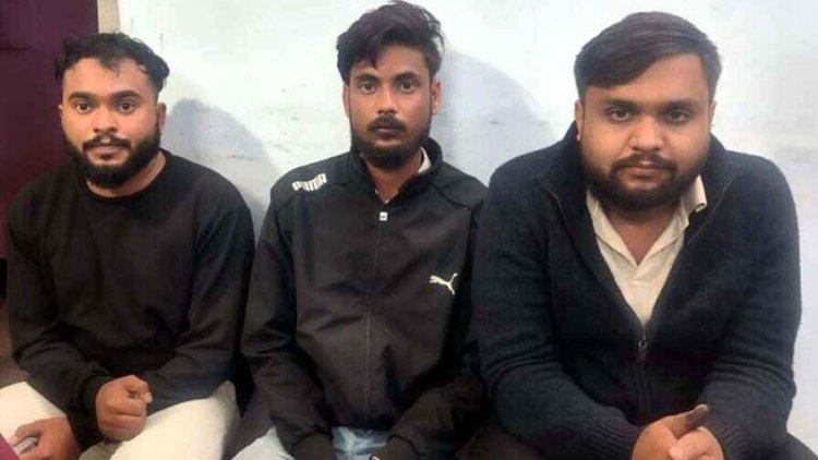 अग्निकांड का हुआ खुलासा, बदले की रंजिश में बाइक में आग लगाने वाले तीन आरोपियों को गिरफ्तार करने में पुलिस को मिली कामयाबी