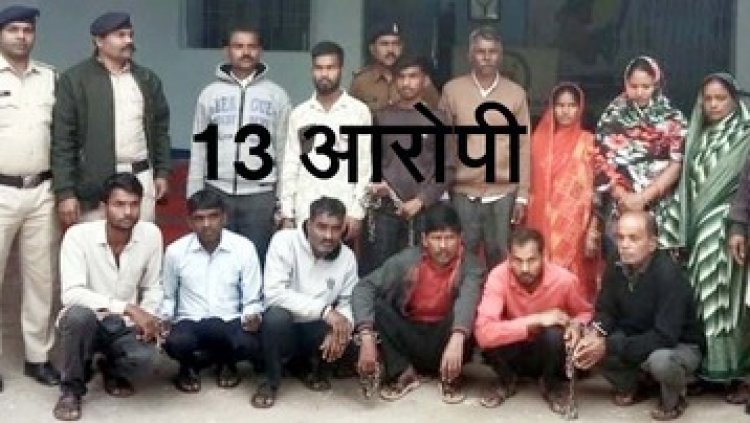 धमतरी में मॉब लिंचिंग, धान चोरी के आरोप में युवक की बेरहमी से पीट पीटकर हत्या, पुलिस ने 3 महिलाओं समेत 13 आरोपियों को किया गिरफ्तार
