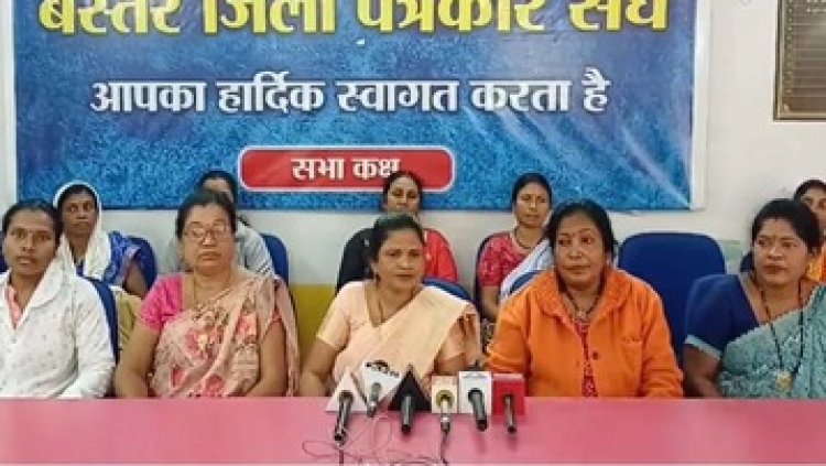 महतारी वंदन राशि का फर्जीवाड़ा, आंगनबाड़ी कार्यकर्ता की बर्खास्तगी पर भड़का संघ, प्रशासन को अल्टीमेटम, काम बंद और आंदोलन की दी चेतावनी