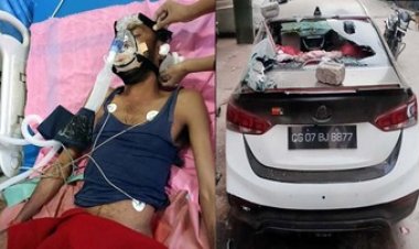 शराबी युवकों ने मचाया आतंक, अपार्टमेंट में गेट खोल रहे सिक्योरिटी गार्ड को कार से उड़ाया, नेशनल हाईवे में अचानक एस्प्रेसो में लगी आग, जलकर खाक