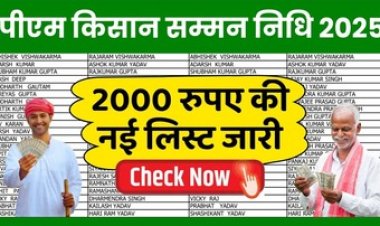 धान नहीं बेच पाने वाले किसानों को एक और टोकन देने के आदेश जारी, पीएम किसान की 19वीं किस्त के लिए चेक करें बेनिफिशियरी स्टेट्स