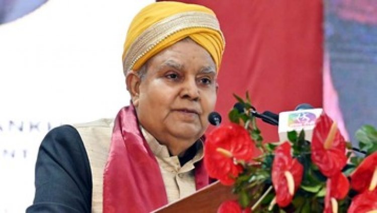 दीक्षांत समारोह में पहुंचे उपराष्ट्रपति जगदीप धनखड़, बोले- नये भारत में युवाओं के लिए धरती से लेकर आकाश तक कामयाबी के असीमित अवसर