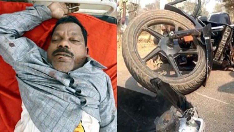 दर्दनाक सड़क हादसा, दो बाइक की आमने-सामने जोरदार टक्क्रर,ड्यूटी के लिए निकले हवलदार की हादसे में मौत, जांच में जुटी पुलिस