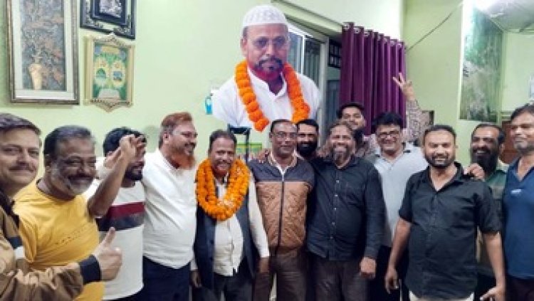 मुस्लिम मनिहार जमात के सदर बनाए गए मोहम्मद नवाब वारसी, नगर व समाज के लोगों ने दी हार्दिक बधाई शुभकामनाएं