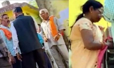 छत्तीसगढ़ में चुनाव के बीच लोकतंत्र की हत्या!, बीजेपी सरपंच प्रत्याशी की शर्मनाक हरकत, दिव्यांग प्रत्याशी और उसकी पत्नी से की अभद्रता!