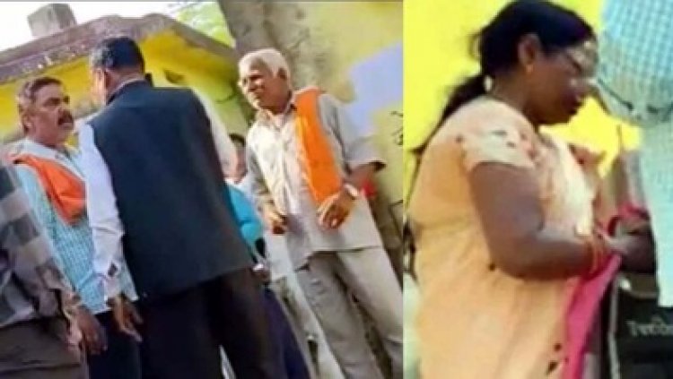 छत्तीसगढ़ में चुनाव के बीच लोकतंत्र की हत्या!, बीजेपी सरपंच प्रत्याशी की शर्मनाक हरकत, दिव्यांग प्रत्याशी और उसकी पत्नी से की अभद्रता!