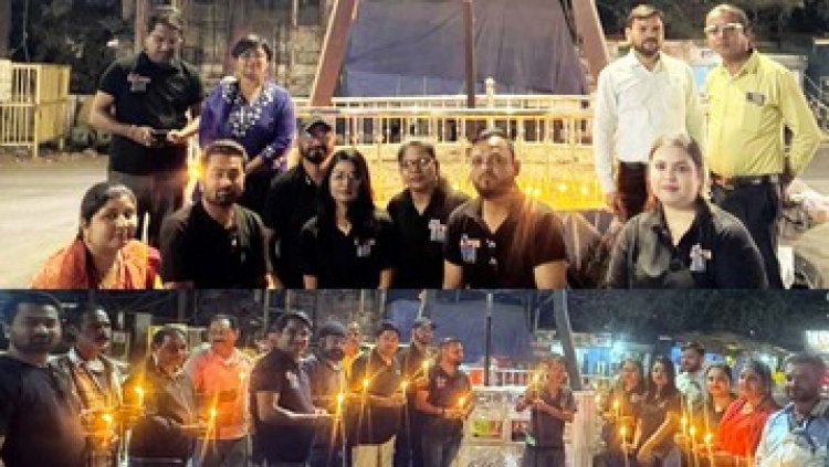 14 फरवरी 2019 को पुलवामा के आतंकी हमले में 40 वीर जवानों ने दी प्राणों की आहुति, JCI रायपुर राइस सिटी ने शहीदों को अर्पित की श्रद्धांजलि