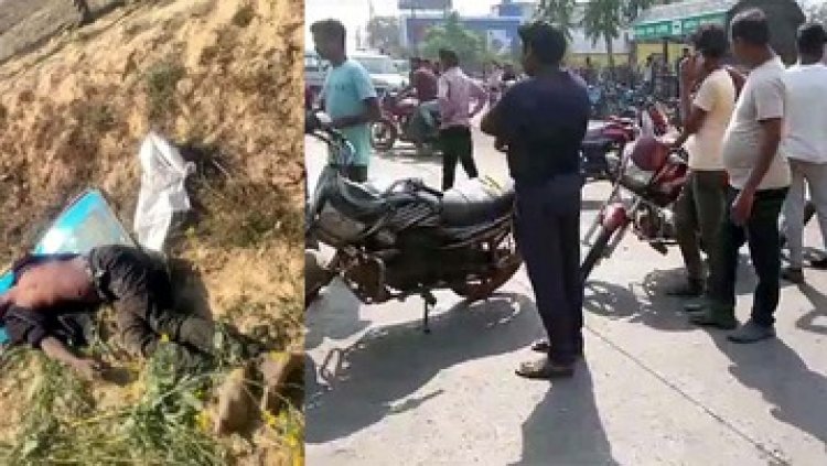 पिकअप ने बाइक को मारी जोरदार टक्कर, हादसे में बाप-बेटे की मौत, रायगढ़ और बलौदाबाजार में सड़क हुआ दर्दनाक हादसा, 2 लोगों की गई जान