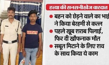 बहन से छेड़खानी का भाई ने लिया खौफनाक बदला, शराब पिलाकर बेरहमी से हत्या, फिर जो किया वो डरा देगा, जानकर हिल जाएगा दिमाग