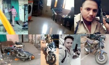 राजधानी रायपुर में शराबी पुलिसकर्मी का आतंक!, गाड़ियों में तोड़फोड़, गाली-गलौच और धमकियां, क्या ऐसे रक्षक बनेंगे भक्षक?