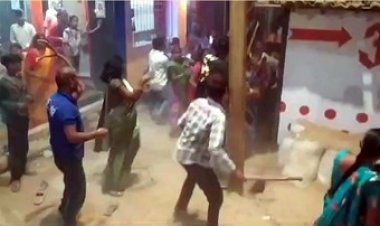 बदमाशो ने की मारपीट, थाने से खदेड़ी गई महिलाएं ट्रैक्टर में बैठकर पहुंची एसपी कार्यालय, FIR दर्ज होने के बाद भी कानून व्यवस्था पर उठे सवाल