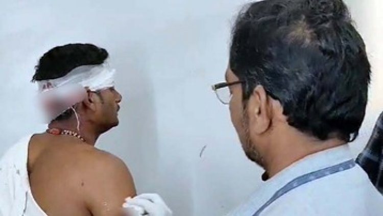 फसल रखवाली करने खेत गए किसान पर शेर का हमला, हालत नाजुक, इलाज के लिए भर्ती, हाथी ने सूंड से पटककर युवक को किया घायल, इलाके में मचा हड़कंप