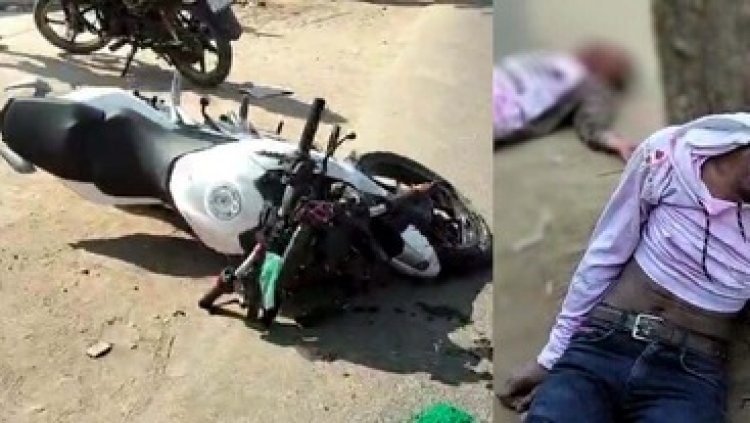 होली के दिन दर्दनाक सड़क हादसा, मोटरसाइकिल और स्कूटी की आमने-सामने टक्कर, पूर्व पार्षद के रिश्तेदार समेत 2 युवकों की मौत, दो घायल