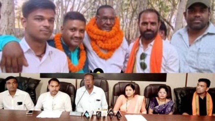 124 में 90 सरपंचों ने मुझे निर्विरोध अध्यक्ष चुना, शैलेंद्र सिंह स्वयंभू अध्यक्ष, श्याम सुंदर कश्यप ने प्रेस कन्फ्रेसं कर किया दावा