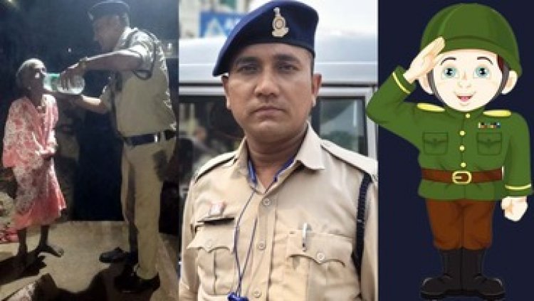 रायपुर के जवान देवेंद्र साहू ने पेश की इंसानियत की मिसाल, सामने आई बुजुर्ग महिला की सेवा करते दिल को छू जाने वाली तस्वीर