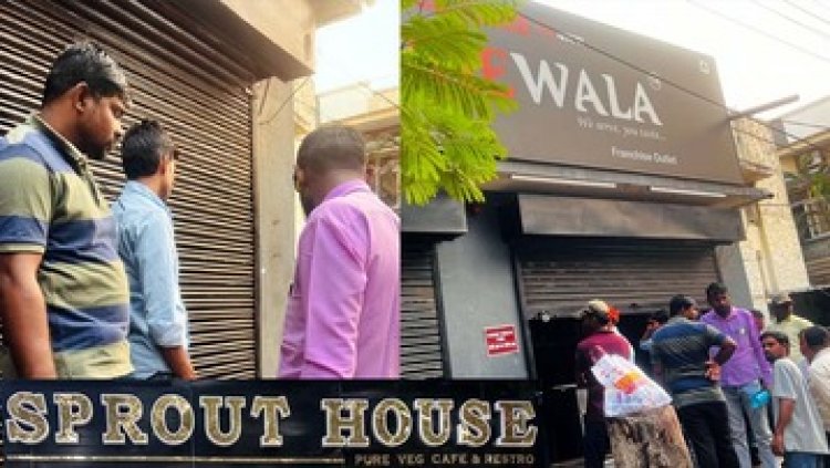 निगम जोन 7 नगर निवेश विभाग ने राजधानी के समता कालोनी मुख्य मार्ग में पांच दुकानों को पार्किंग की उचित व्यवस्था नहीं होने के कारण किया सीलबंद