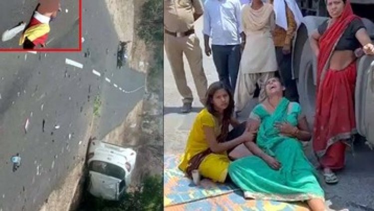 कार और बाइक में जोरदार टक्कर, युवक की गई जान, इधर तेज रफ्तार ट्रक की चपेट में आने से युवक की दर्दनाक मौत, दोनों मामलों की जांच में जुटी पुलिस