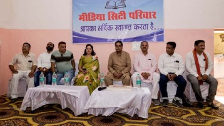 विधायक राजेश मूणत ने मीडिया सिटी में 20 लाख 35 हजार रुपये में नवनिर्मित सामुदायिक भवन का लोकार्पण कर दी शानदार सौगात