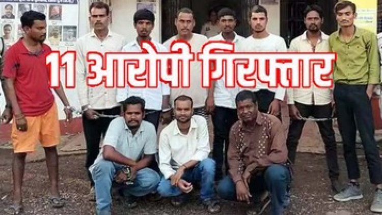 मवेशी से टकरा गई कार, बाइक सवारों ने पूर्व सहकारी समिति अध्यक्ष राजेन्द्र शर्मा का किया अपहरण, 11 आरोपी गिरफ्तार, बाकी आरोपियों की तलाश जारी