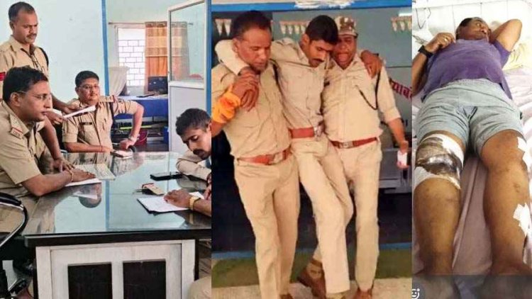 गरियाबंद में अतिक्रमण हटाने पहुंचे वन अमले पर जानलेवा हमला, डिप्टी रेंजर समेत 5 कर्मीयों को बनाया बंधक, थाना प्रभारी ने मौके पर पहुंच छुड़ाया