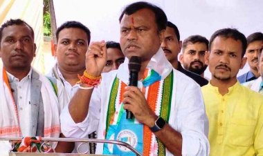 जन न्याय पदयात्रा में शामिल होने पहुंचे दीपक बैज, बोले- भाजपा सरकार में किसानों को नहीं मिल रहा खाद, स्कूल बंद कर शराब दुकान खोल रही सरकार