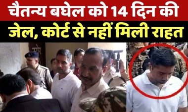 शराब घोटाले में शामिल होने का आरोप, 14 दिन की ज्यूडिशियल रिमांड पर जेल भेजे गए चैतन्य बघेल, कोर्ट से नहीं मिली राहत, ED ने नहीं मांगी रिमांड