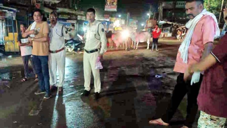 नवापारा खौफनाक मर्डर मिस्ट्री, पारिवारिक विवाद में बस स्टैंड के पास वारदात ऑटो चालक की चाकू मारकर हत्या, नाबालिग आरोपी गिरफ्तार