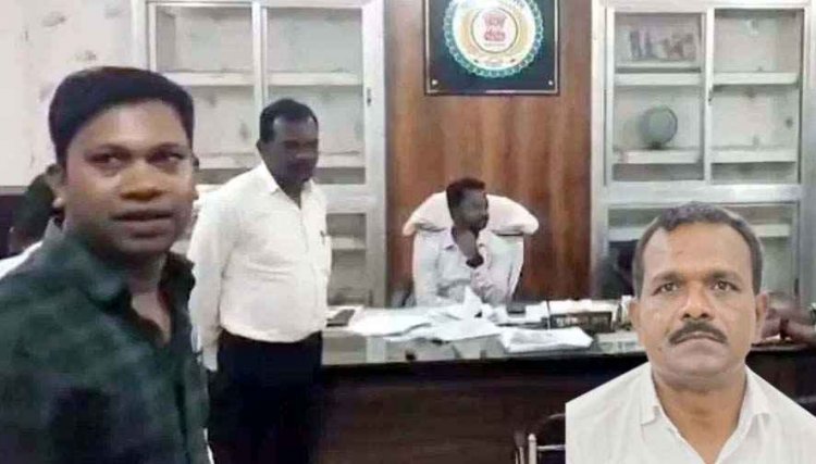 नामांतरण के नाम पर 25 हजार की रिश्वत लेते तहसीलदार का बाबू जगेश्वर गिरफ्तार, तहसील कार्यालय में ACB की कार्रवाई से मचा हड़कंप