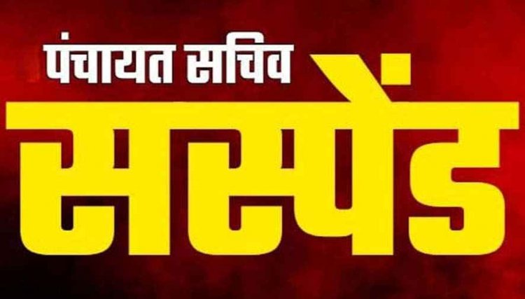 गजब की घपलेबाजी, 41 लाख का गबन, जिला पंचायत दो पंचायत सचिव सचिन कौशिक और भानु प्रताप को CEO ने किया सस्पेंड