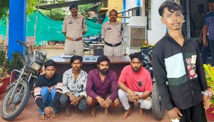 बाइक चलाने की बात पर पेट में चाकू घोंपकर किया हमला, 2 नाबालिग समेत 6 आरोपी गिरफ्तार, इधर कार-बाइक में की तोड़फोड़ कर जानलेवा वार