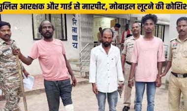 अस्पताल में गुंडागर्दी!,  पुलिस आरक्षक और सुरक्षा कर्मी पर हमला, नर्स से बहस, सीसीटीवी में कैद हुई वारदात, मुख्य आरोपी दिलसाय समेत 4 गिरफ्तार