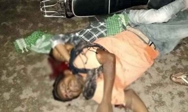 सड़क किनारे खड़े ट्रक से टकराई तेज रफ्तार बाइक, 2 दोस्तों की मौके पर मौत, हादसे के बाद ग्रामीणों में आक्रोश का माहौल