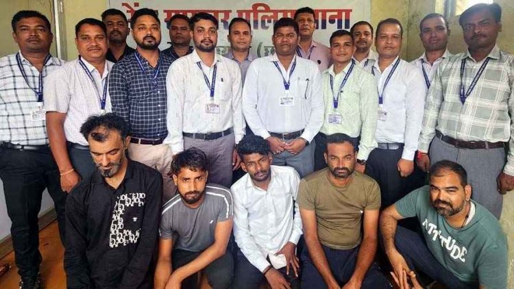 डिजिटल अरेस्ट कर लाखों का चूना लगाने वाले कंबोडिया गैंग का पर्दाफाश, दुबई के दोस्त से सीखा ठगी का तरीका, पांच आरोपी गिरफ्तार