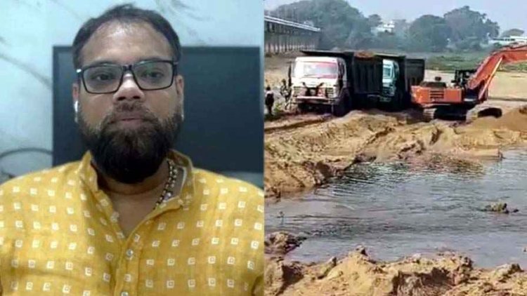 अवैध रेत खनन का खुलासा, हाइवा संघ का आरोप- डंप स्टॉक की आड़ में नदी से हो रहा अवैध खनन, हाइवा चालकों को फंसाया जा रहा