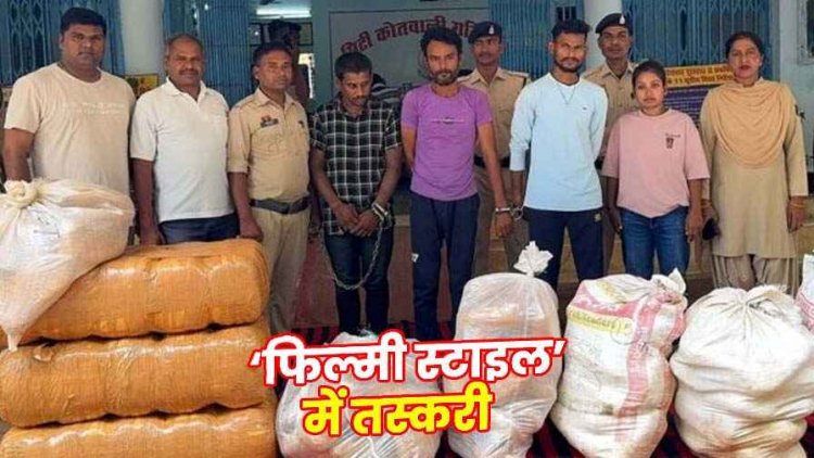 गरियाबंद पुलिस की बड़ी कार्रवाई, इनोवा से 196 किलो गांजा जब्त, युवती समेत 3 अंतर्राज्यीय तस्कर गिरफ्तार, 2 लक्जरी कार बरामद