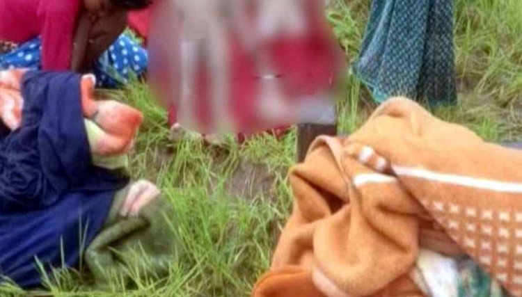 सड़क हादसा, ट्रैक्टर की टक्कर से महिला की दर्दनाक मौत, पति समेत दो की हालत गंभीर, घायलों का इलाज जारी, पसरा मातम