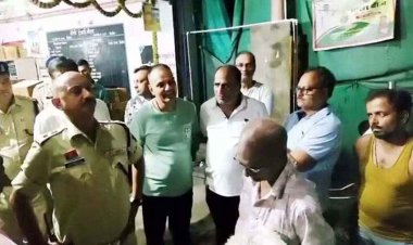 खाद व्यापारी से 7 लाख की लूट, देसी कट्टा की आड़ में वारदात को दिया अंजाम, दो नकाबपोश बदमाश फरार, व्यापारियों में दहशत का माहौल