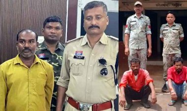 छत्तीसगढ़ में अवैध तरीके से गौ तस्करी चार मामलों में हुई कार्यवाही, पुलिस ने  ड्राइवर और हेल्पर समेत सात आरोपियों को किया गिरफ्तार